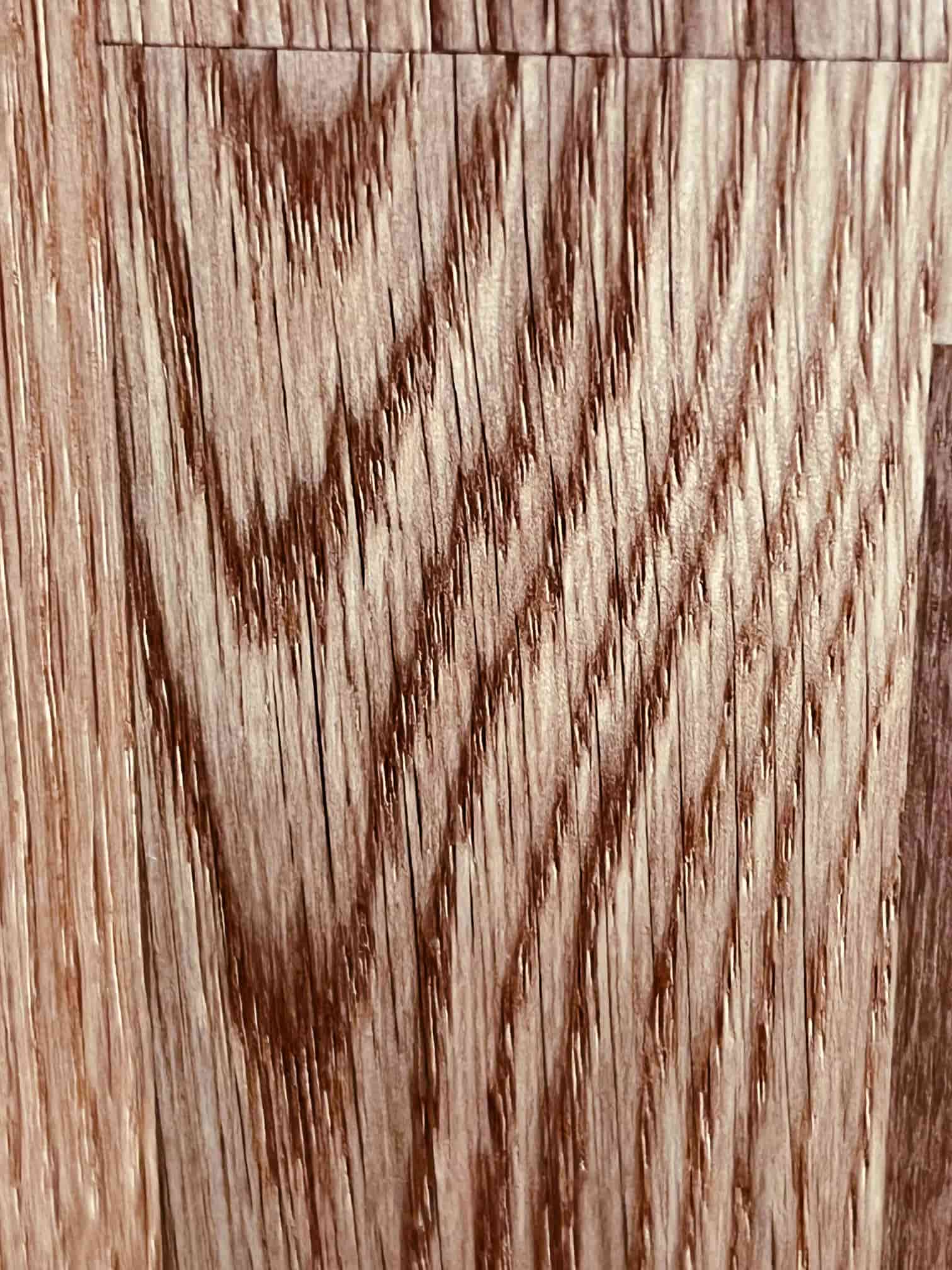 Detail of the oak woodgrain